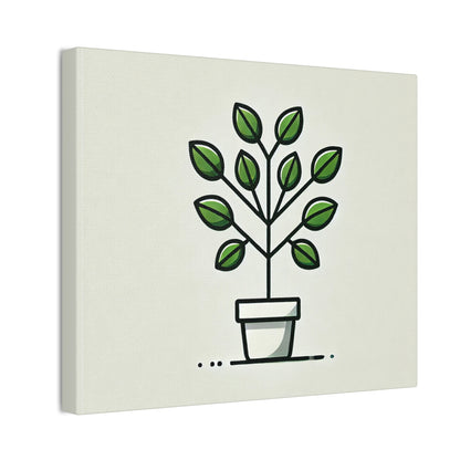 A simple potted plant