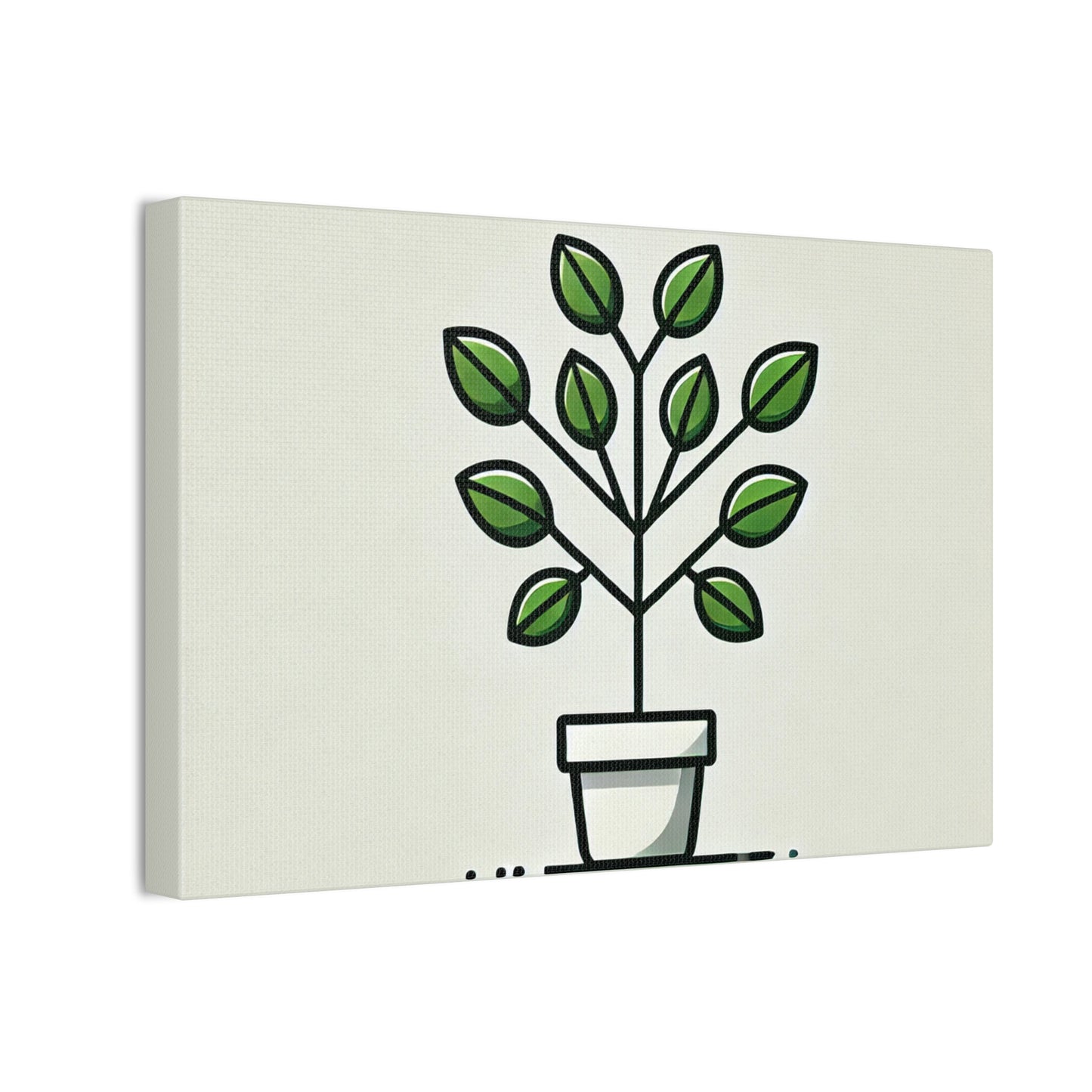 A simple potted plant